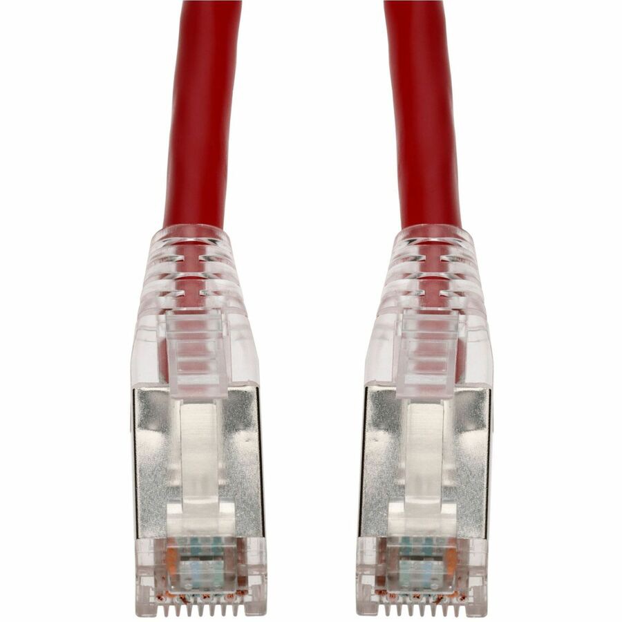 Proline 1ft RJ-45 (M)/RJ-45 (M) Shielded Straight Red Cat6 STP PVC Cable