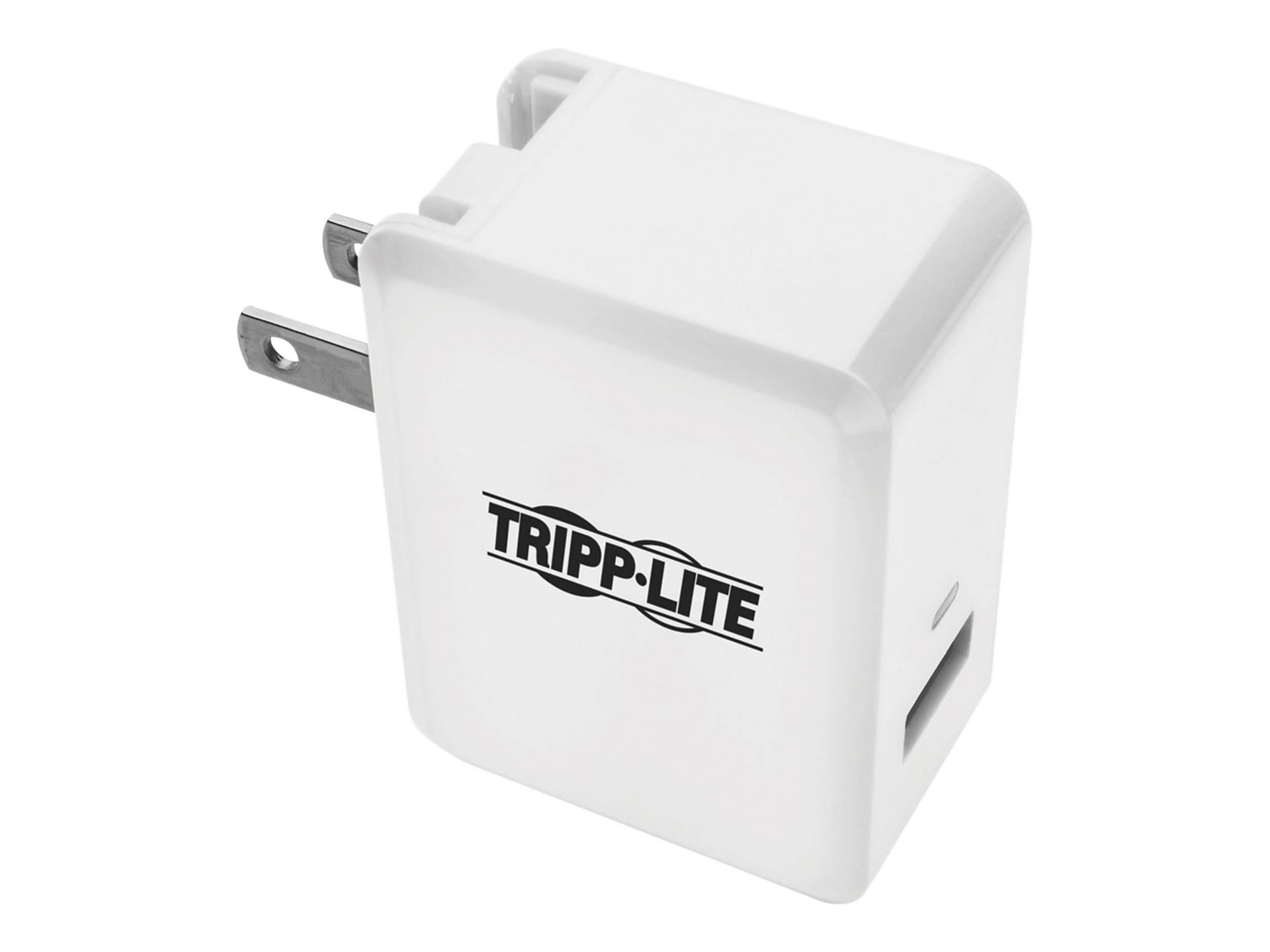 Tripp Lite USB Wall Charger Travel Charger w/ Quick Charge 4x Faster Charge power adapter - USB - 18 Watt