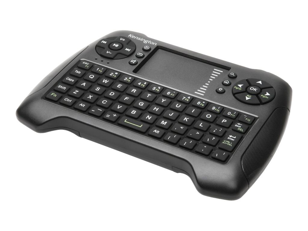 Kensington Handheld Wireless Keyboard - keyboard - with touchpad, cursor co