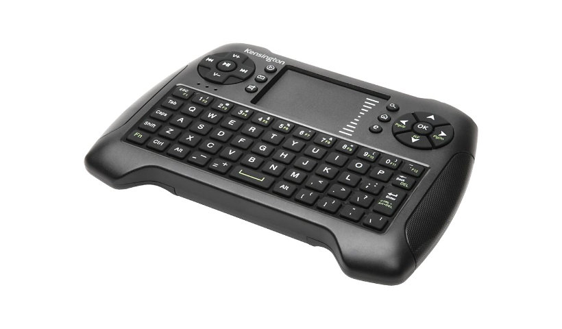 Kensington Handheld Wireless Keyboard - keyboard - with touchpad, cursor co
