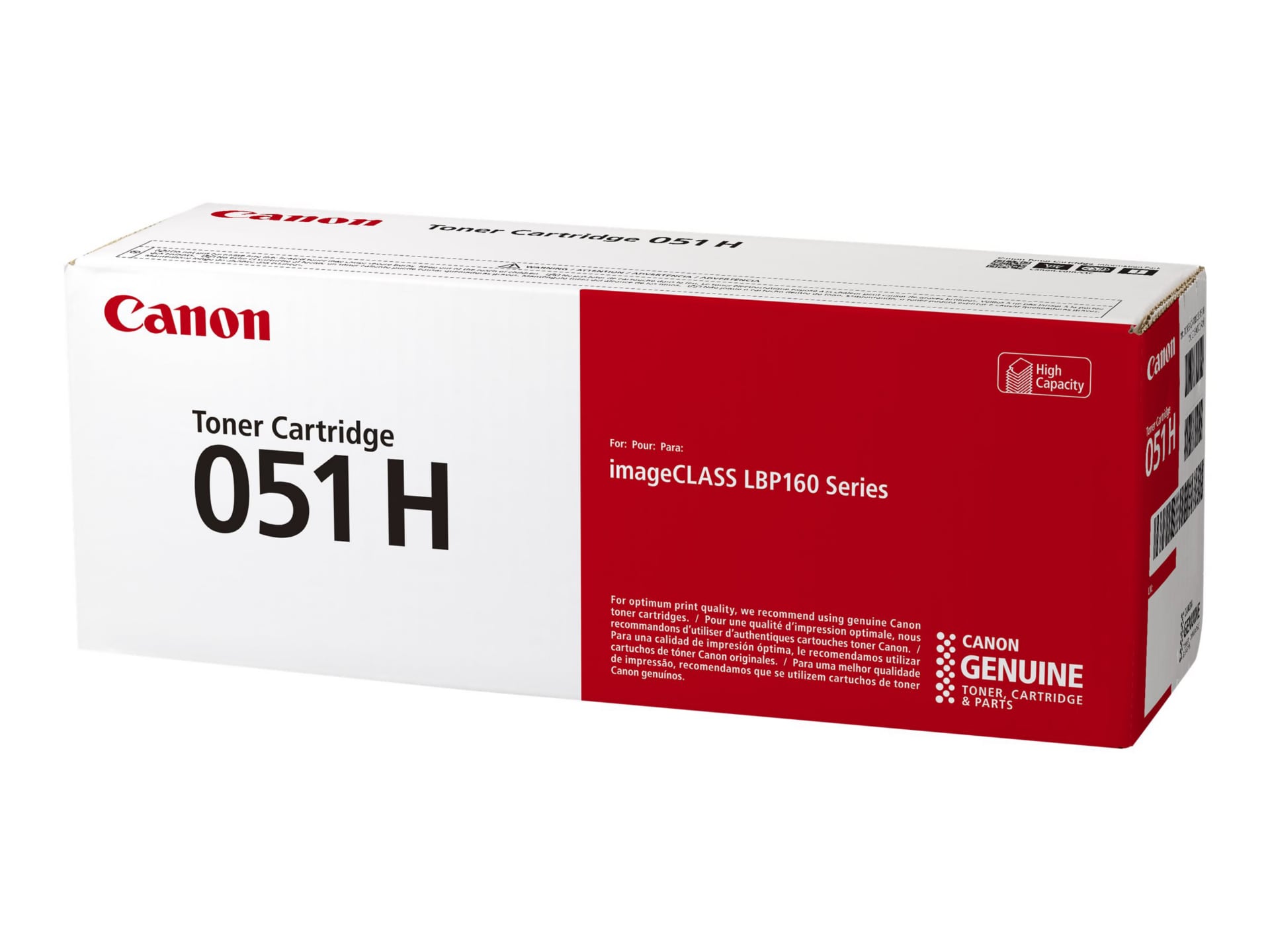 Canon 051 H - High Capacity - black - original - toner cartridge