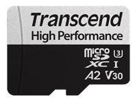 TRANSCEND 64GB MICROSD W/ ADAPTER