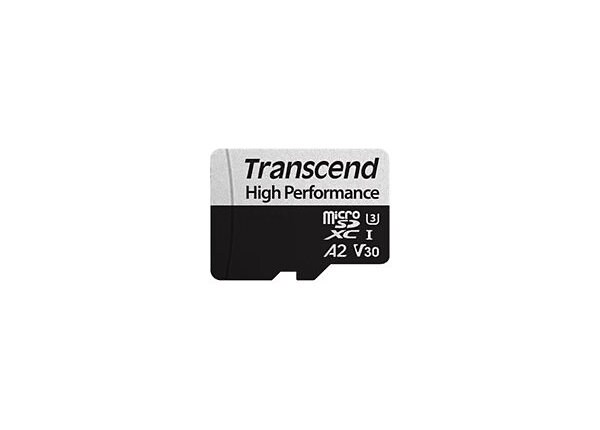 TRANSCEND 64GB MICROSD W/ ADAPTER