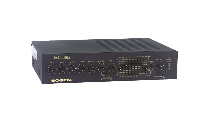 Bogen Gold Seal GS500D mixer amplifier - 6-channel