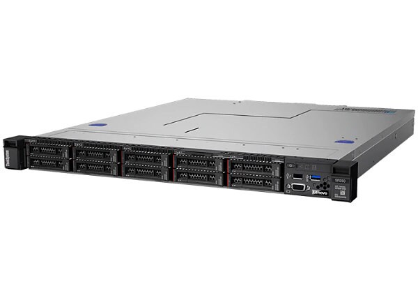 Lenovo ThinkSystem SR250 1U Xeon E-2104G 2x 16GB Rack Server