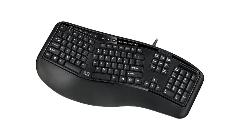Adesso Tru-Form 150SB - keyboard - US