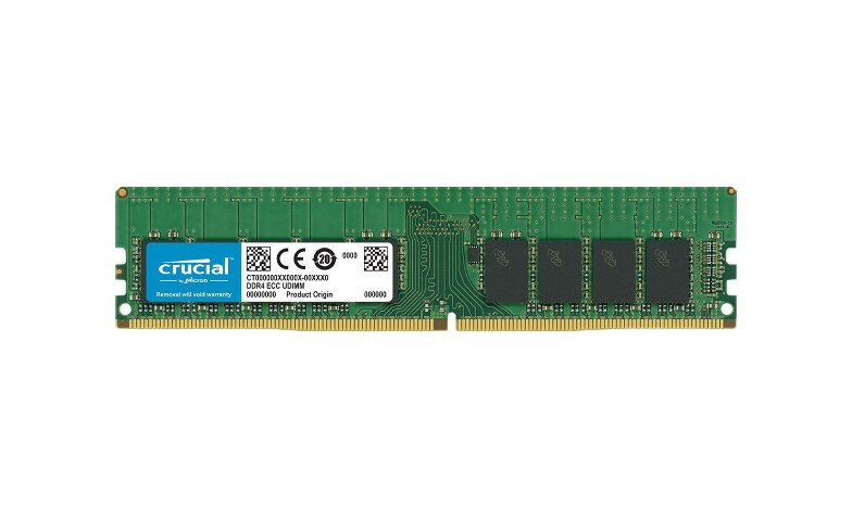 Crucial - DDR4 - module - 16 GB - DIMM 288-pin - 2666 MHz / PC4 