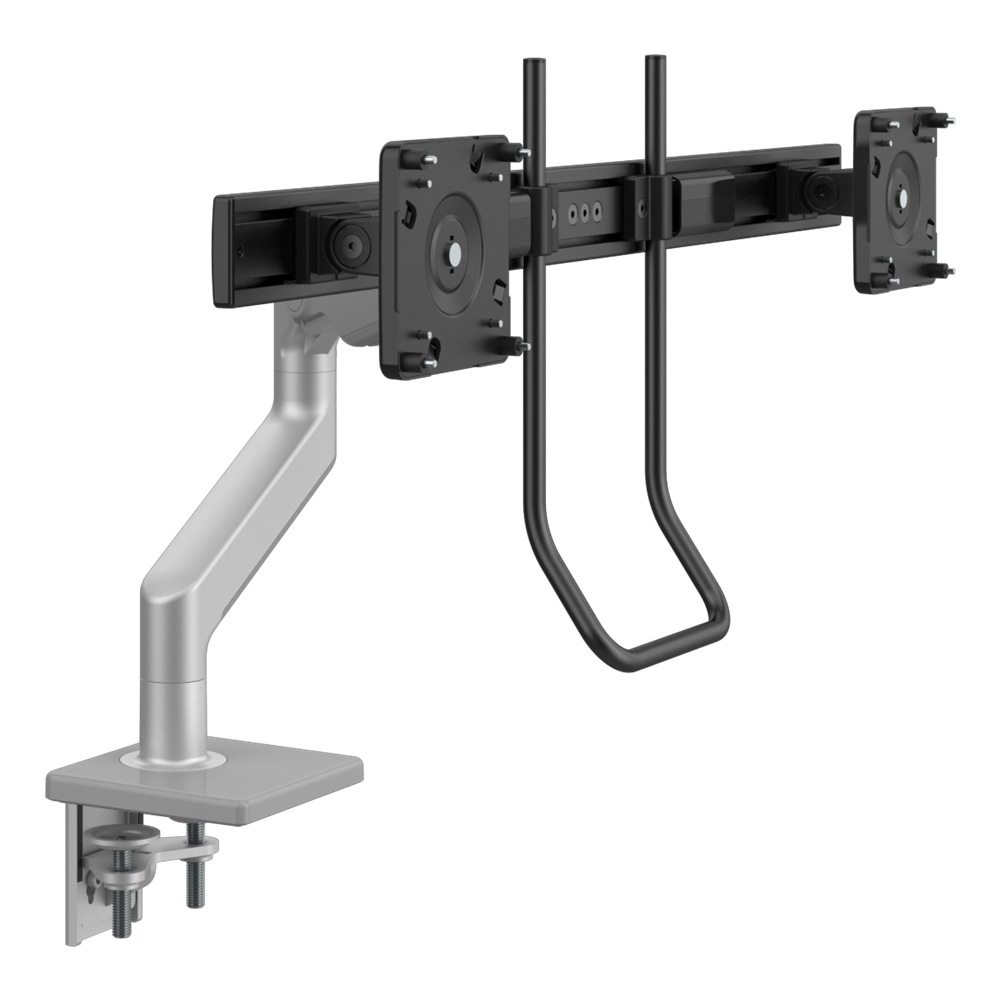 Humanscale M8.1 Monitor Arm - Silver with Gray Trim
