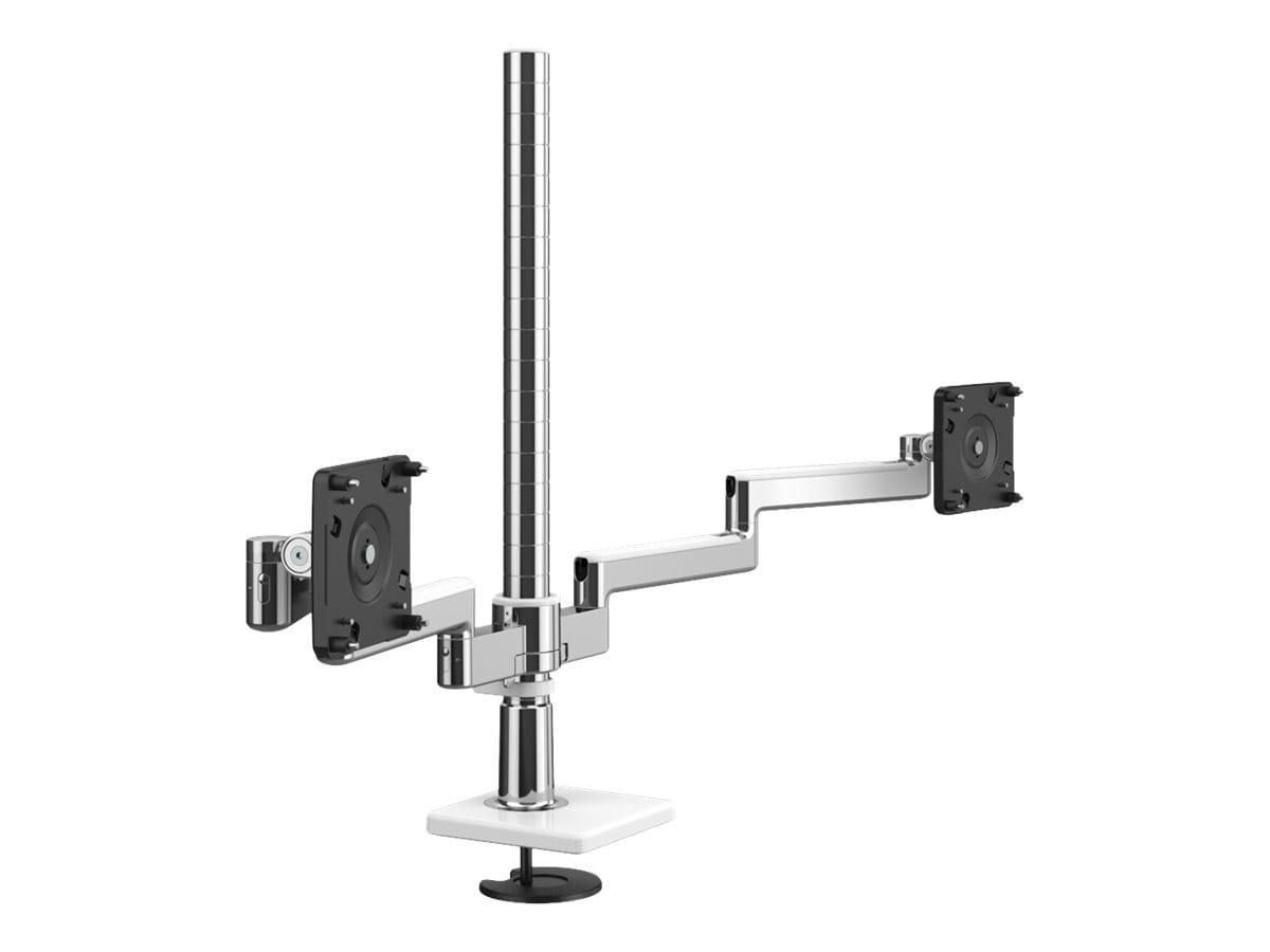 Humanscale M2.1 - mounting kit - adjustable arm - for 2 LCD displays - poli