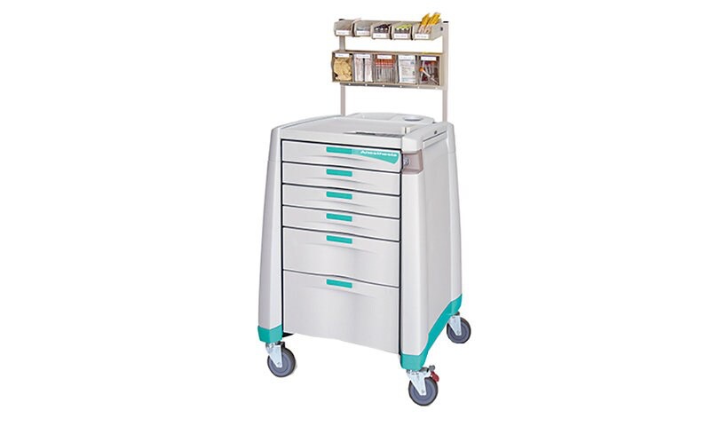 Capsa Healthcare Avalo ACS 9-High Anesthesia Cart with Auto Relock
