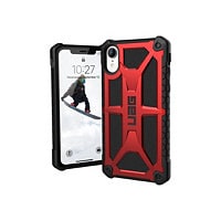 UAG Rugged Case for iPhone XR [6.1-inch screen] - Monarch Crimson - back co