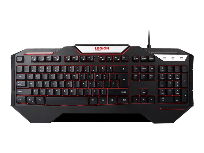 Lenovo Legion K200 - keyboard - US - black