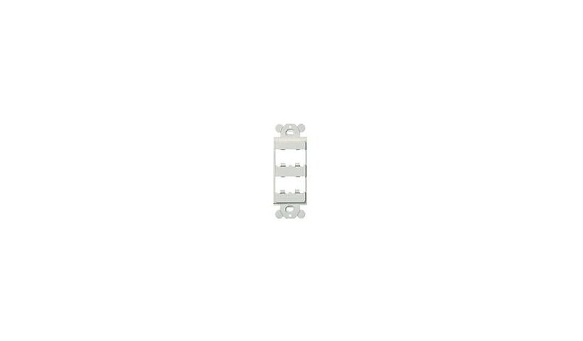 Panduit MINI-COM "GFCI" Decora Module Frame - wall mount frame kit