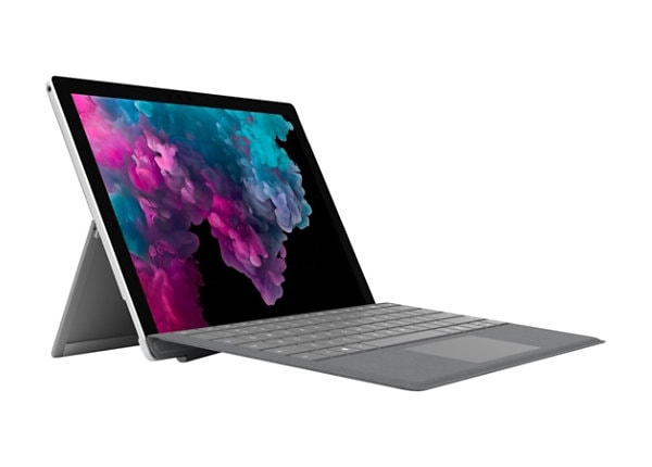 Microsoft Surface Pro 6 - 12.3" - Core i5 8350U - 8 GB RAM - 256 GB SSD - US - with Surface Pro Type Cover (black) and