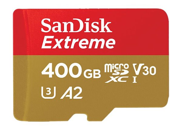 SANDISK 400GB EXTREME USD MICROSD