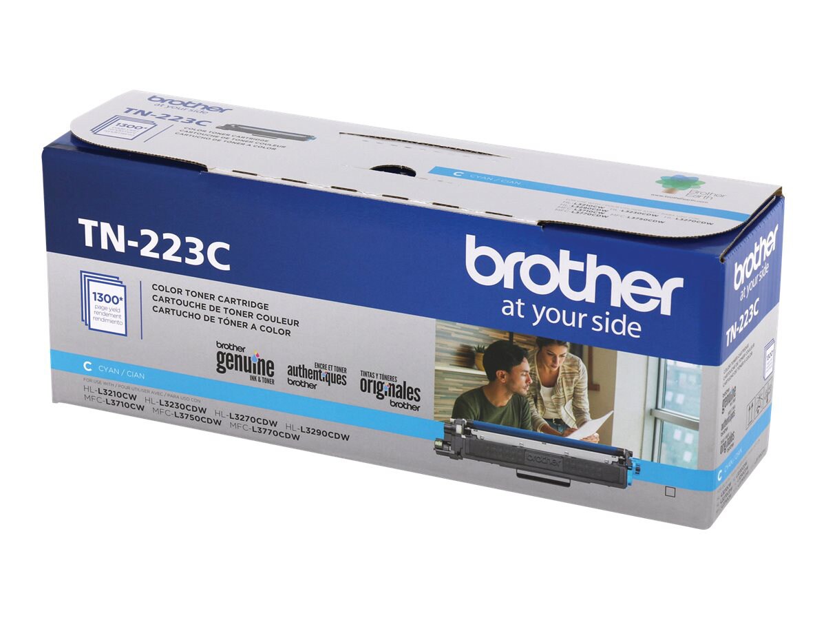 Brother TN223C - cyan - original - toner cartridge