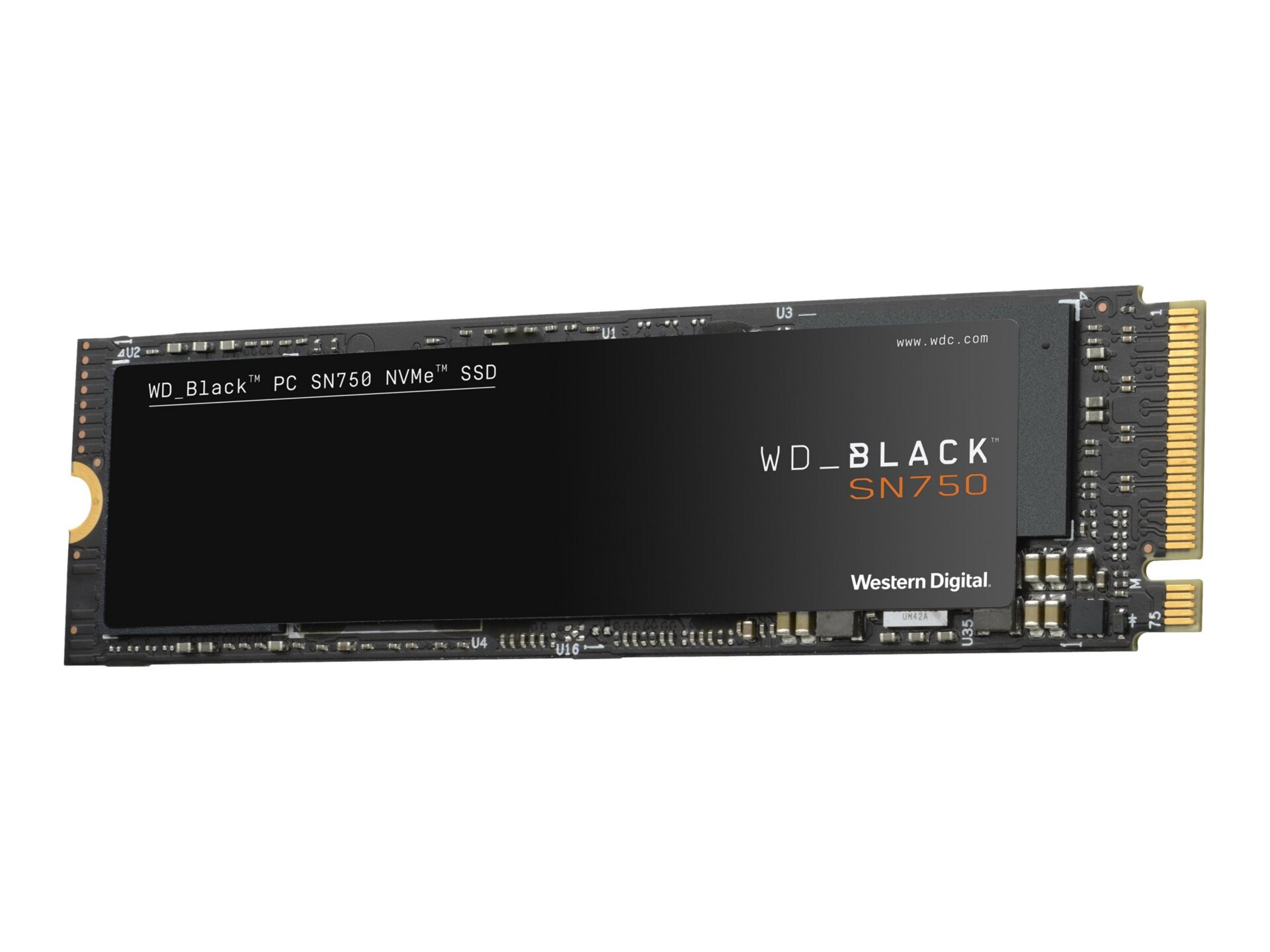 Western Digital SN750 1TB M.2 NVMe Solid State Drive - Black