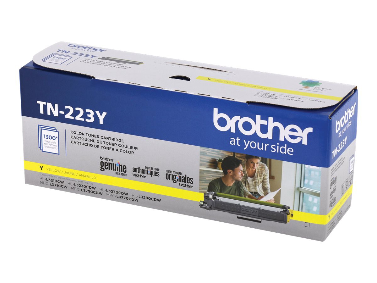 Brother TN223Y - yellow - original - toner cartridge
