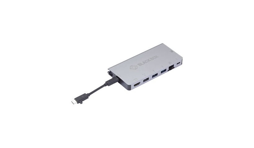 Black Box Portable Mini-Dock USB-C - station d'accueil - USB-C - HDMI - GigE
