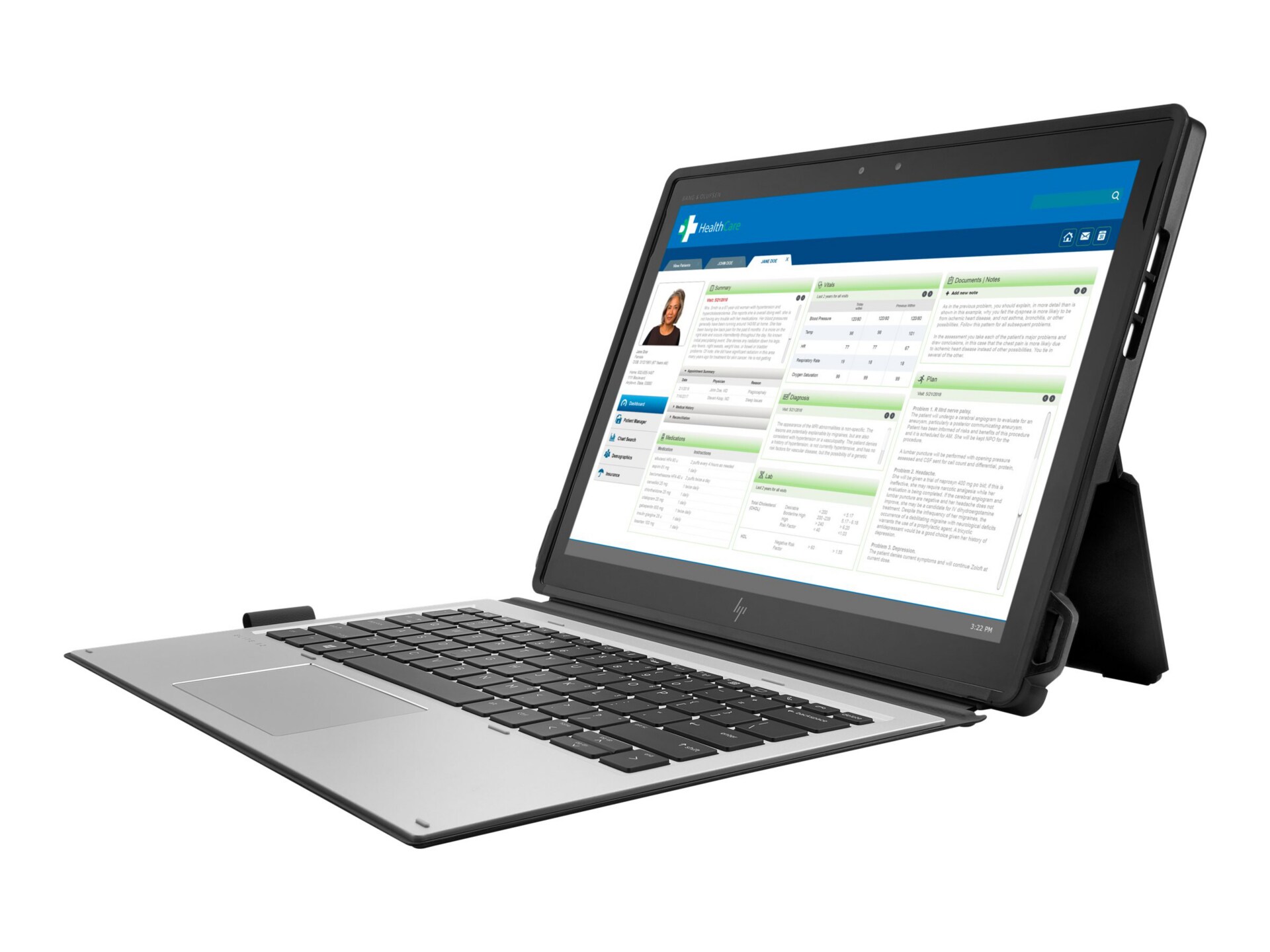 HP Smart Buy Healthcare Case for Elite x2 1013 G3 Notebook