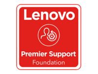 Lenovo Foundation Service + Premier Support - extended service agreement - 3 years - on-site