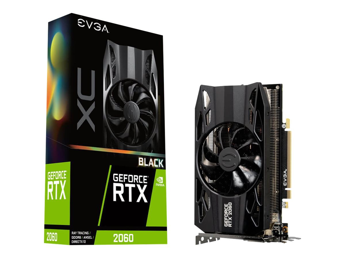 EVGA GeForce RTX 2060 XC Black - graphics card - GF RTX 2060 - 6 GB