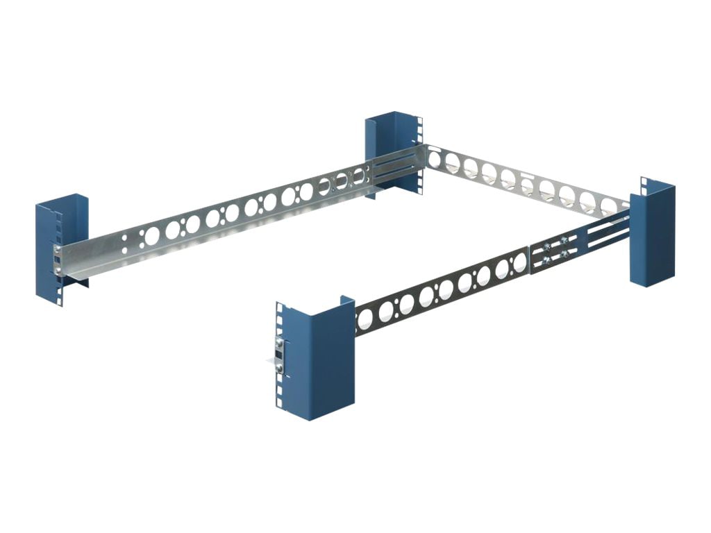 Rack Solutions 1U Universal Rail 24in (D) with Wirebar