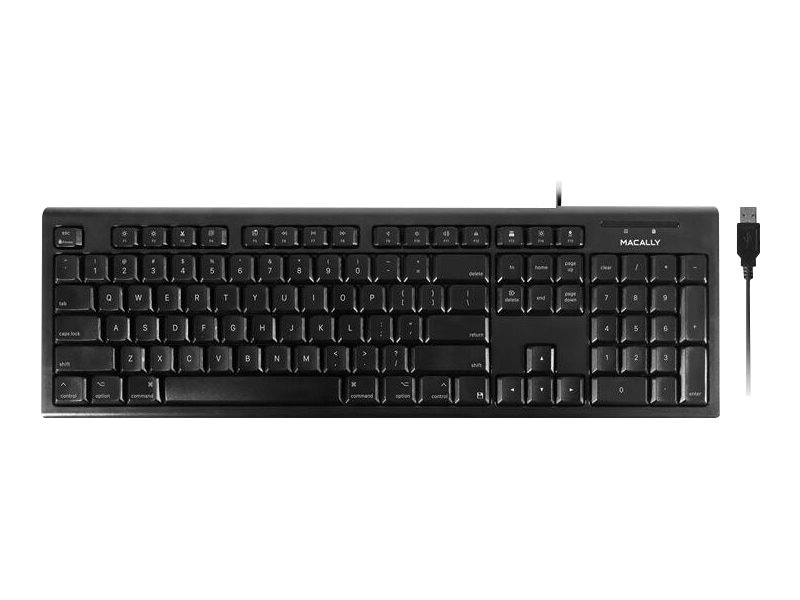 Macally QKEYB - keyboard - black