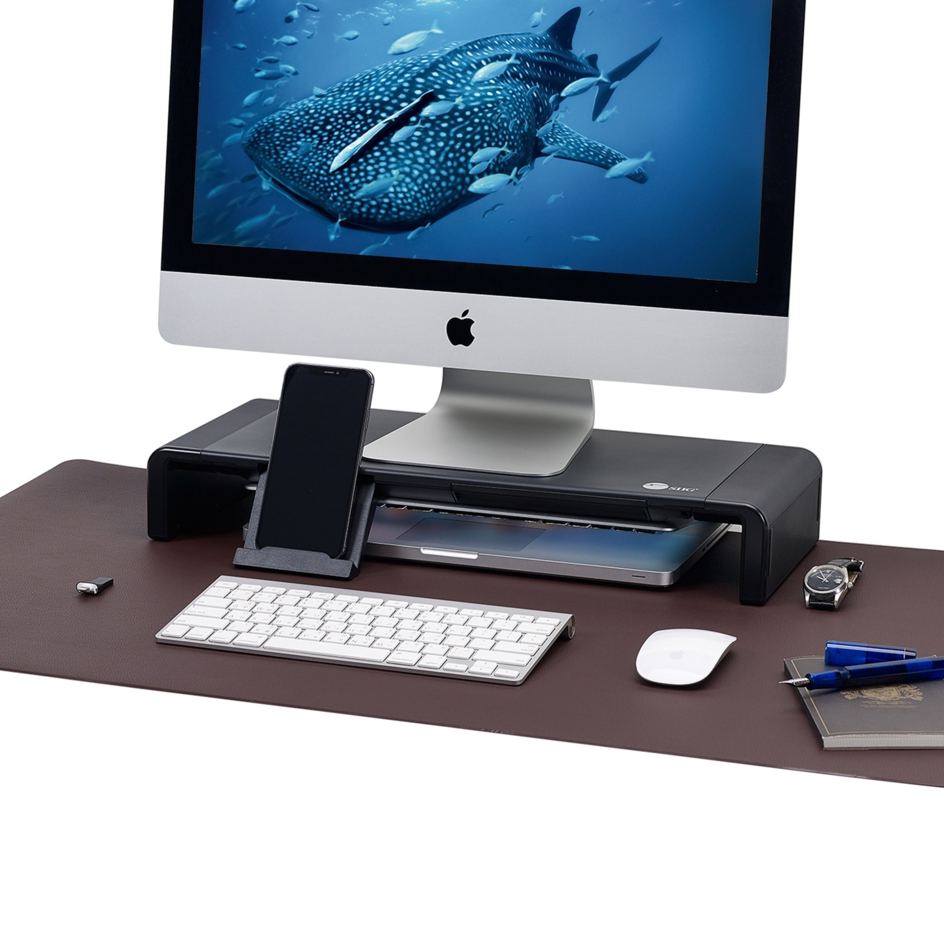 Thumbnail 2 of 4 for SIIG Stylish Foldable Monitor Stand - stand - foldable - for monitor - blac