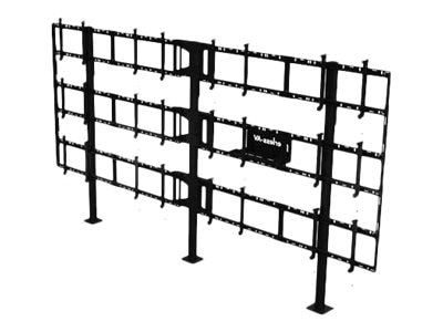 Peerless-AV® SmartMount® Modular Video Wall Pedestal Mount 4x3 Configuration for 46" to 55" Displays