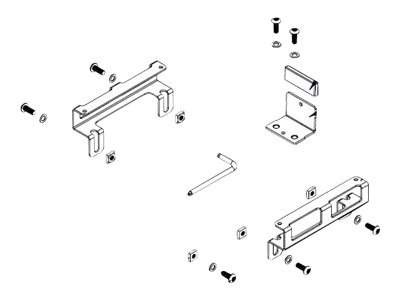 Havis UT-2010-KIT - notebook vehicle mount adapter kit