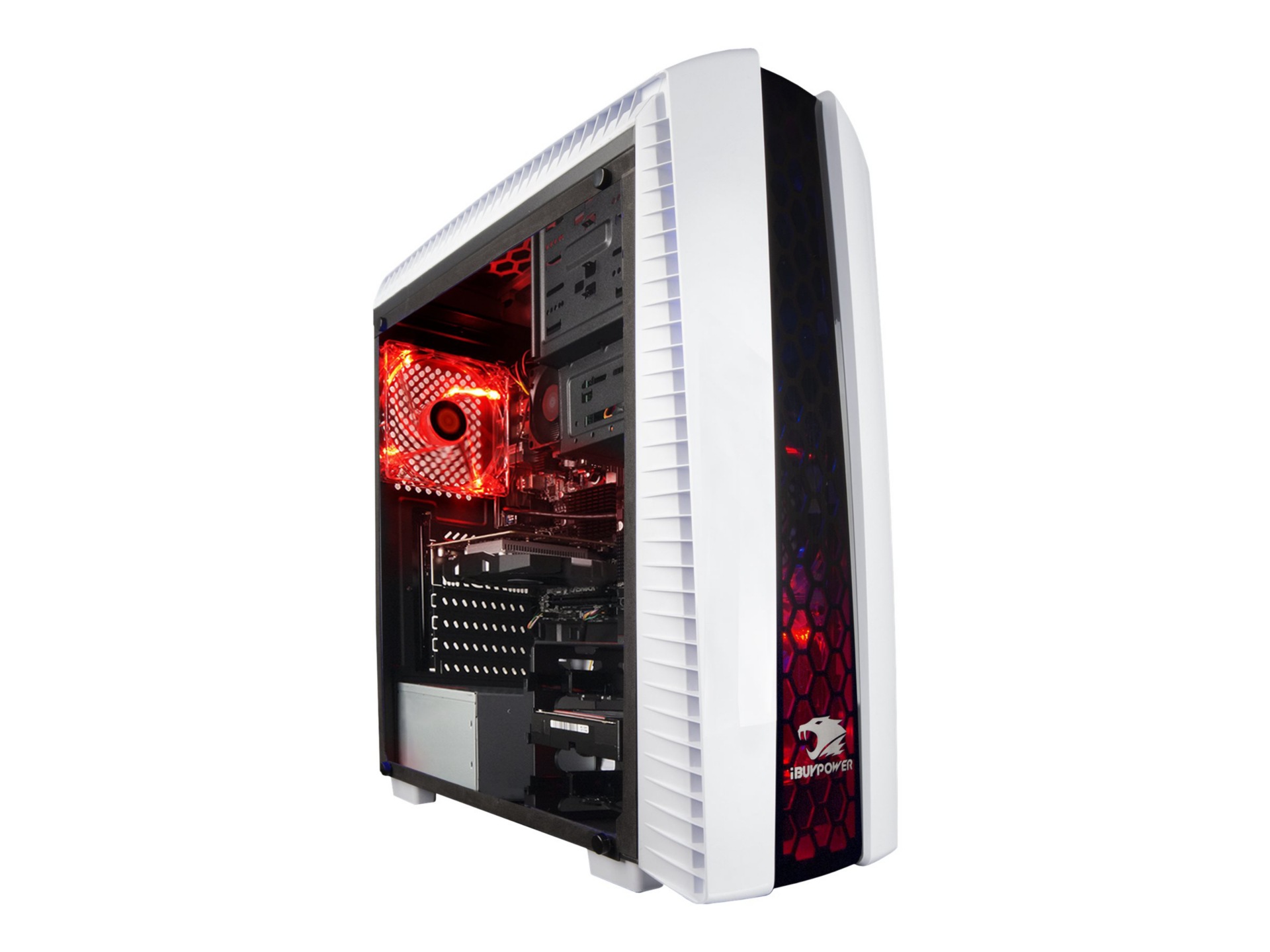 iBuyPower 078I - tower - Core i7 8700 3.2 GHz - 16 GB - SSD 480 GB, HDD 1 T