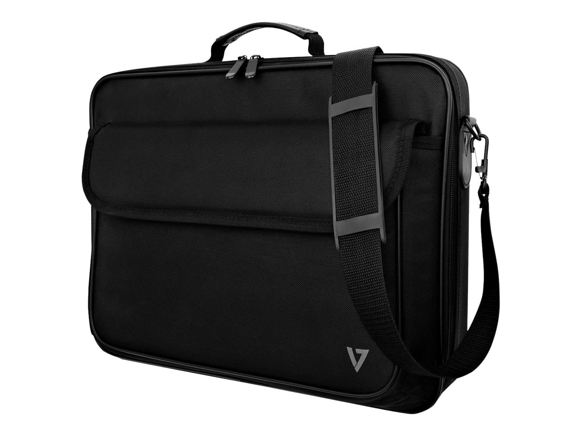 V7 Essential Laptop Bag - notebook carrying case - CCK16-BLK-3N ...