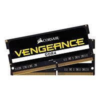 CORSAIR Vengeance - DDR4 - kit - 32 Go: 2 x 16 Go - SO DIMM 260 broches - 2666 MHz / PC4-21300 - mémoire sans tampon
