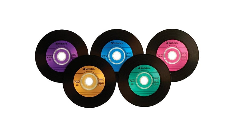 Verbatim Digital Vinyl CD-R - CD-R x 50 - 700 MB - storage media