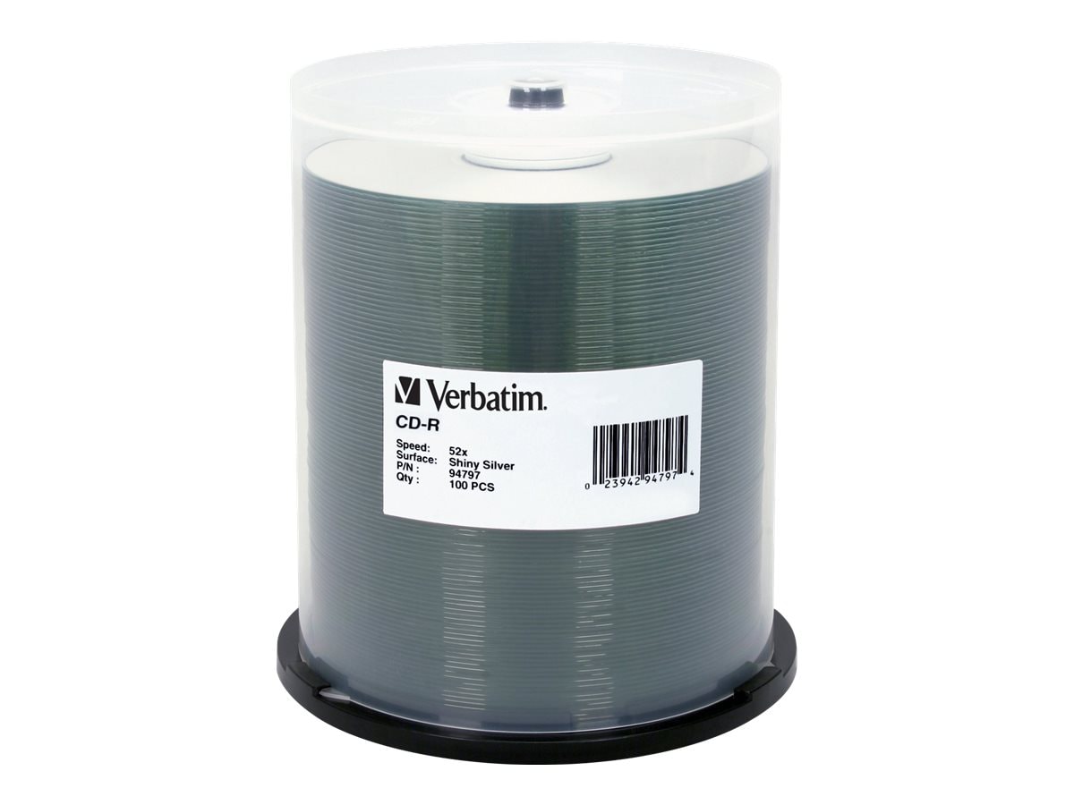 Verbatim DataLifePlus - CD-R x 100 - 700 MB - storage media