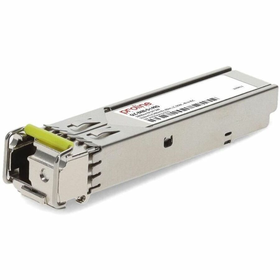 Proline Cisco® GLC-BX80-D-I Compatible TAA 1000Base-BX SFP Transceiver (SMF, 1550nmTx/1490nmRx, 80km, LC, DOM, -40 to