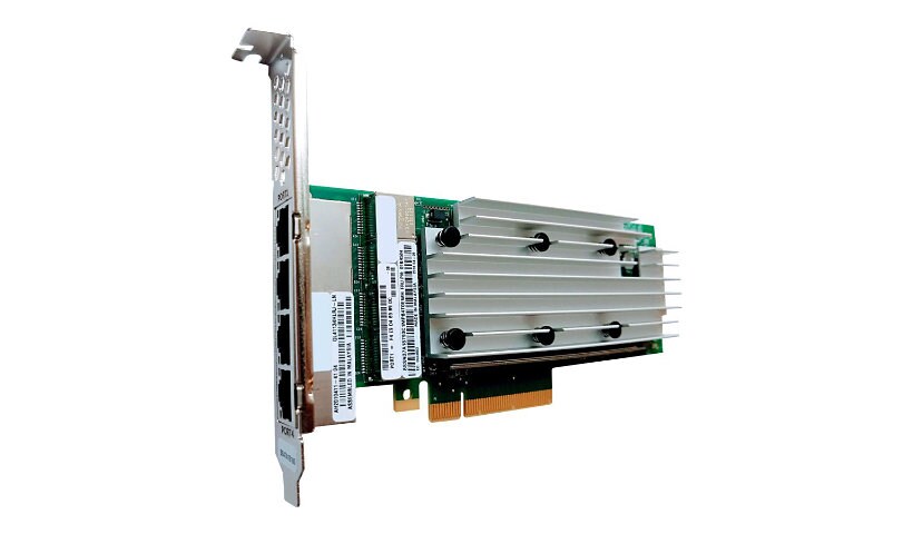 Lenovo ThinkSystem QL41134 - adaptateur réseau - PCIe 3.0 x8 - Gigabit Ethernet / 10 Gb Ethernet x 4