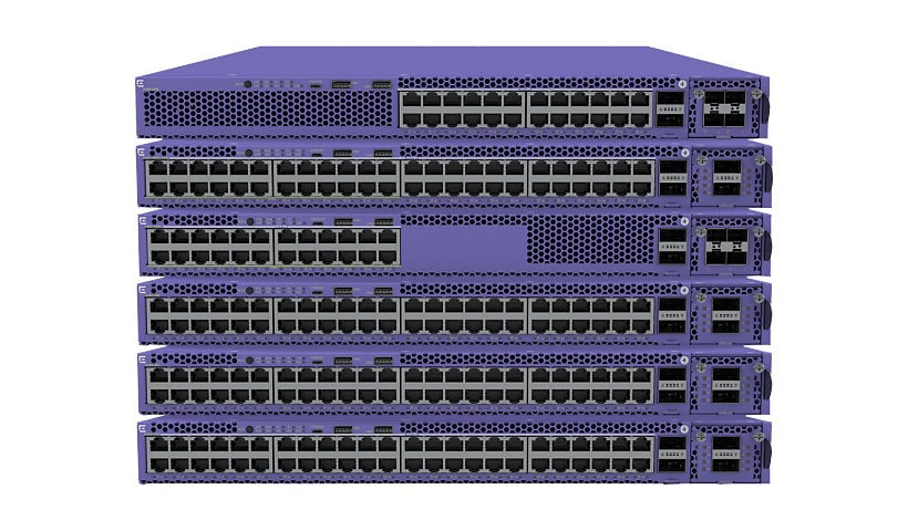 Extreme Networks ExtremeSwitching X465 Series X465-48P - Bundle - switch - 48 ports - managed - rack-mountable