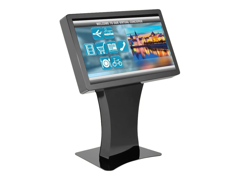 Peerless-AV Landscape Kiosk KILH555 stand - for LCD display - gloss black