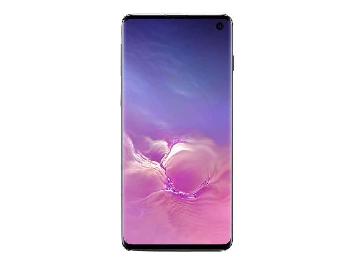 Samsung Galaxy S10 (Unlocked) - prism black - 4G - 128 GB - CDMA / GSM - sm