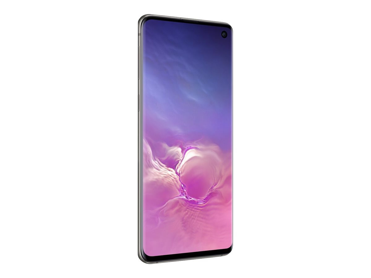 Thumbnail 2 of 6 for Samsung Galaxy S10 (Unlocked) - prism black - 4G - 128 GB - CDMA / GSM - sm
