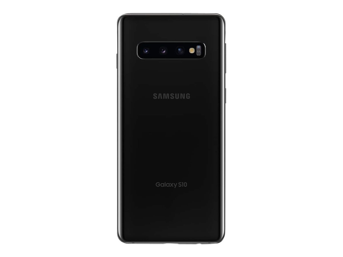 Thumbnail 4 of 6 for Samsung Galaxy S10 (Unlocked) - prism black - 4G - 128 GB - CDMA / GSM - sm
