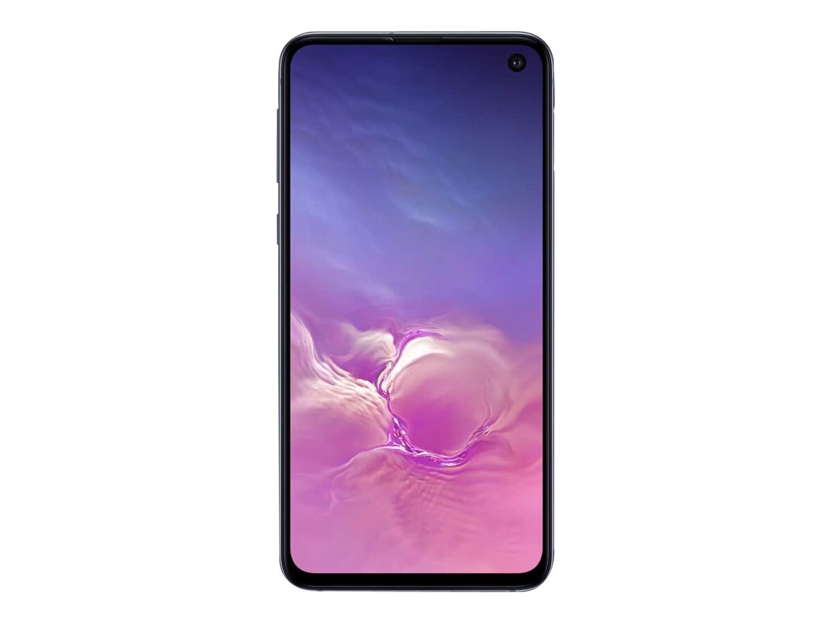 Samsung Galaxy S10e (Unlocked) - prism black - 4G - 256 GB - CDMA / GSM - s