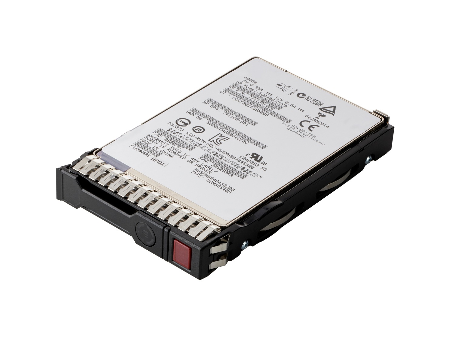 HPE 3.84TB SATA 6Gbps Read Intensive 2.5" SC Digitally Signed Firmware SSD