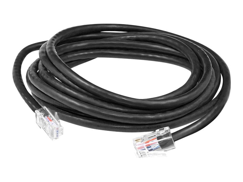 Proline 1ft Black CAT 6 PVC Ethernet Cable Non-Booted RJ-45 M/M