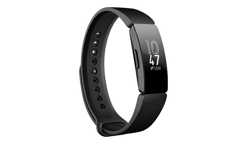 Fitbit Inspire activity tracker with band - black