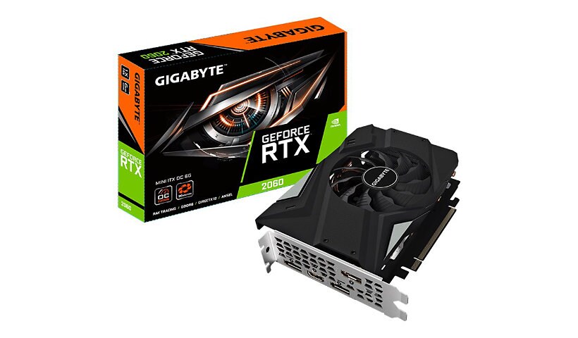 Gigabyte GeForce RTX 2060 MINI ITX OC 6G - graphics card - GF RTX 2060 - 6