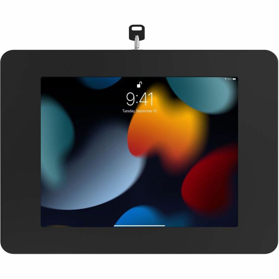 CTA Digital Premium Locking Shelf Mount for iPad Gen 7-10 & Other 7-11" Tablets