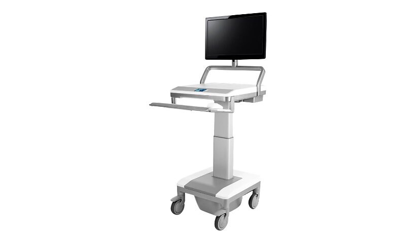 Humanscale TouchPoint T7 Powered PC Gantry with UFEA and PC Work Surface -